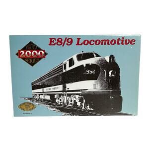 NIB Proto 2000 8129 E8/9A Undecorated Locomotive Model Train Flat Numberboard